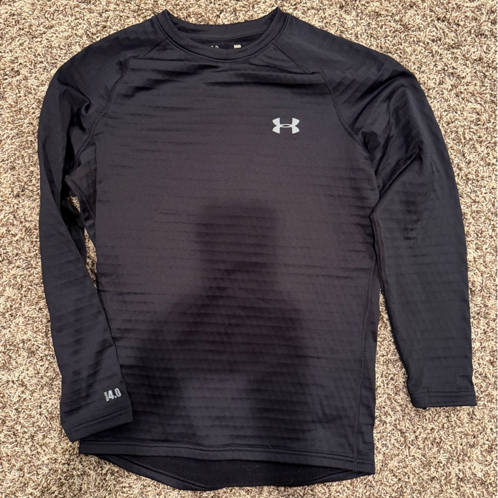 LG Men's Black Long Sleeve 4.0 Base Layer Top